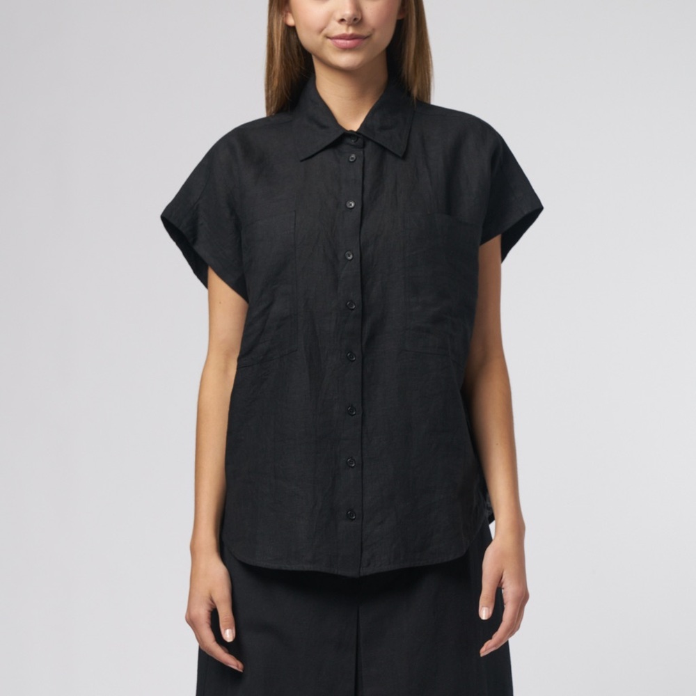 APIECE APART- SOLLER linen oversize top
